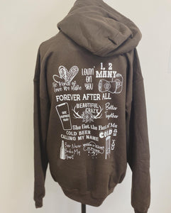 Beautiful Crazy Lyrics Hoodies Long Sleeve Beautiful Crazy Luke